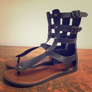 Mudd high top zip up gladiators